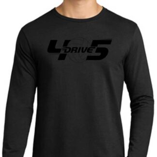 405DRIVE Gildan 64400 Black Long Sleeve Tee ab405